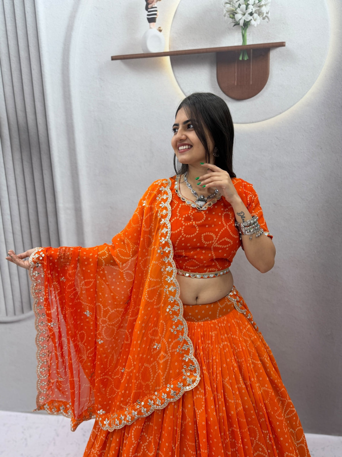 Navratri Lehenga Choli for Women | Ready to Wear Festive Chaniya Choli | Multiple Colours