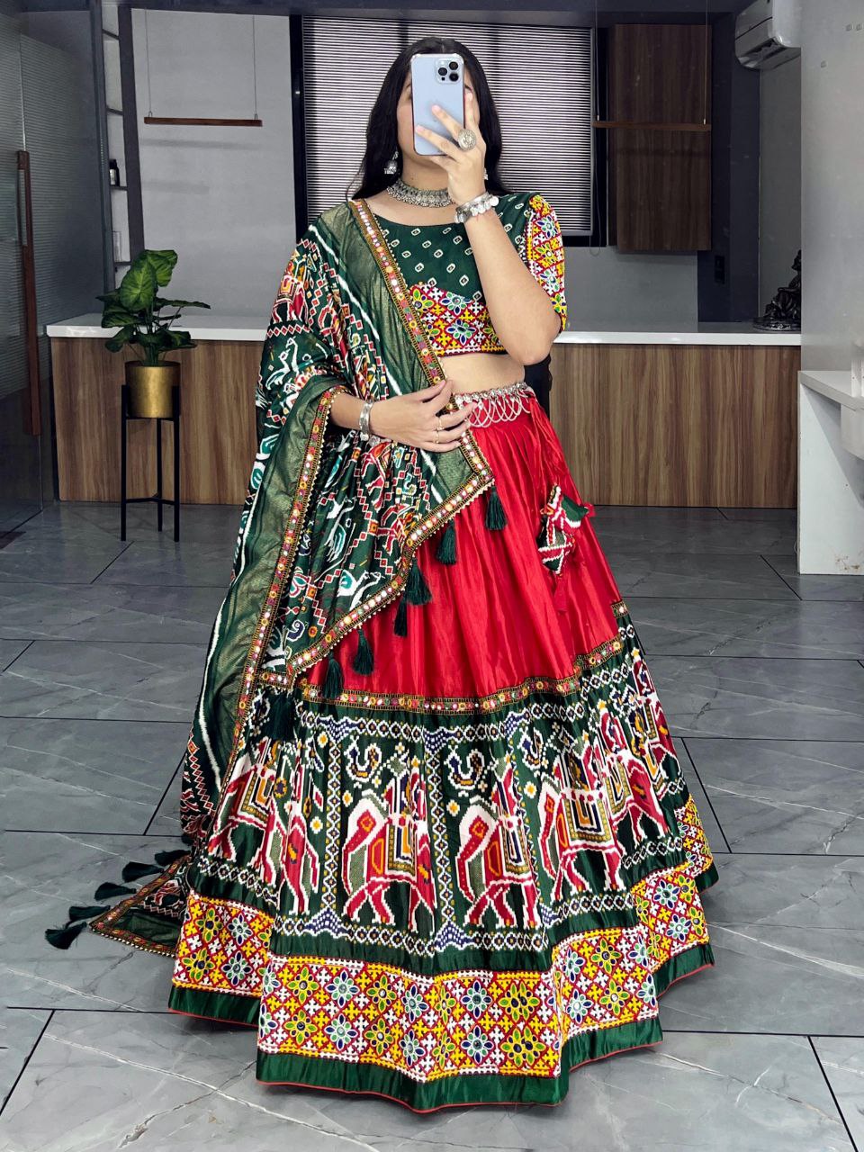 Latest Patola Lehenga Choli Collection | Ready To Wear | Oct-24 - India shopping