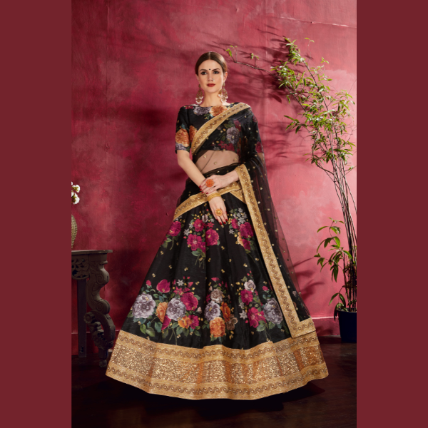 Classic Twilight TapestryLehenga | Ready To Wear - India shopping