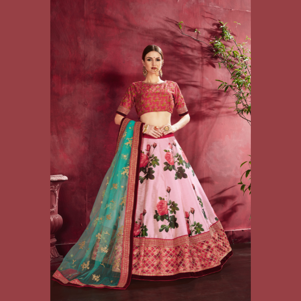 Latest Amber Aura Lehenga | Ready To Wear - India shopping