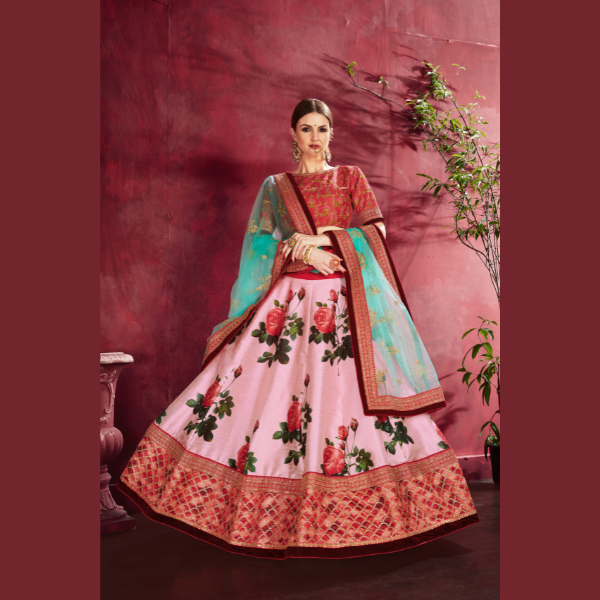 Latest Amber Aura Lehenga | Ready To Wear - India shopping