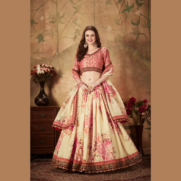 Special Whispering Threads Lehenga | Ready To Wear - India shopping