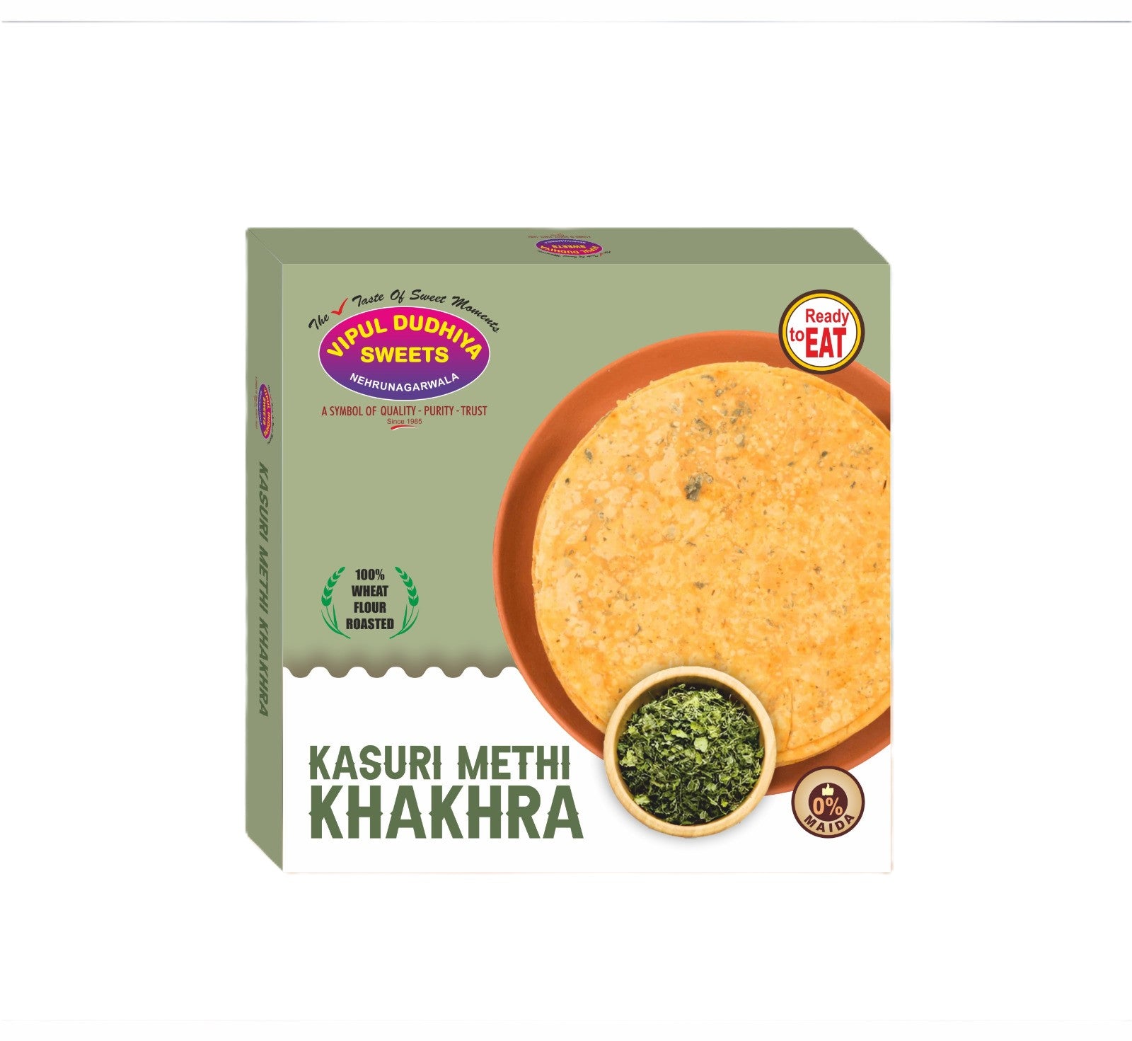 Vipul Dudhiya Methi Khakhra