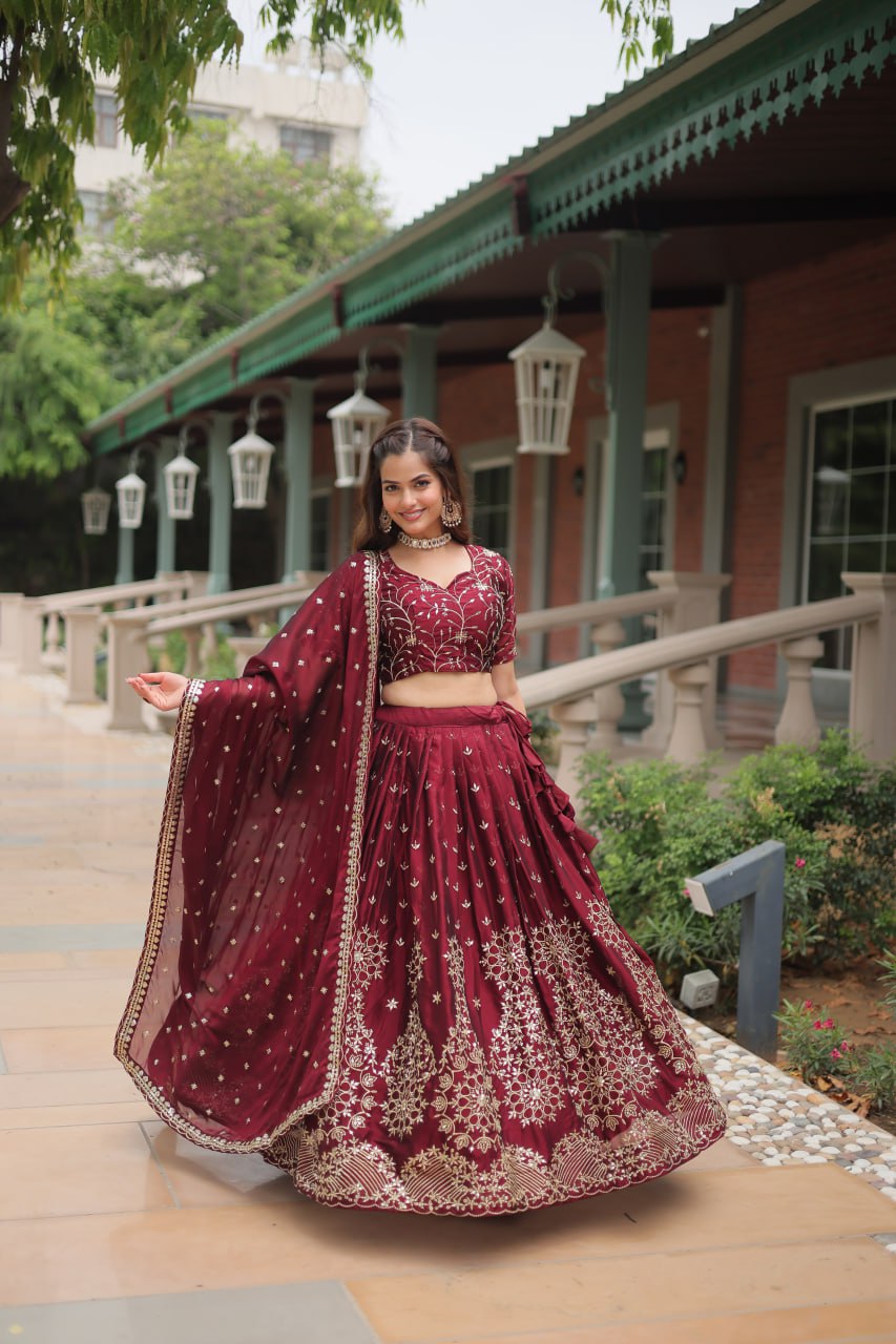 Latest Mint Mystique Lehenga Choli | Ready To Wear