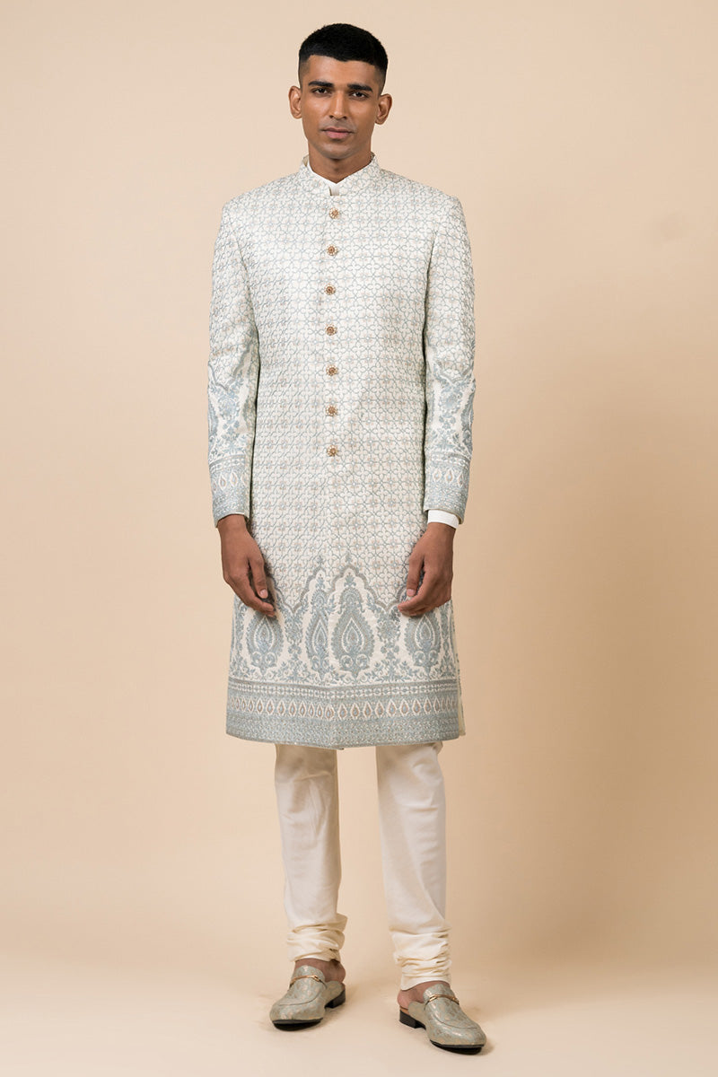 Sherwani Embroidered Motifs