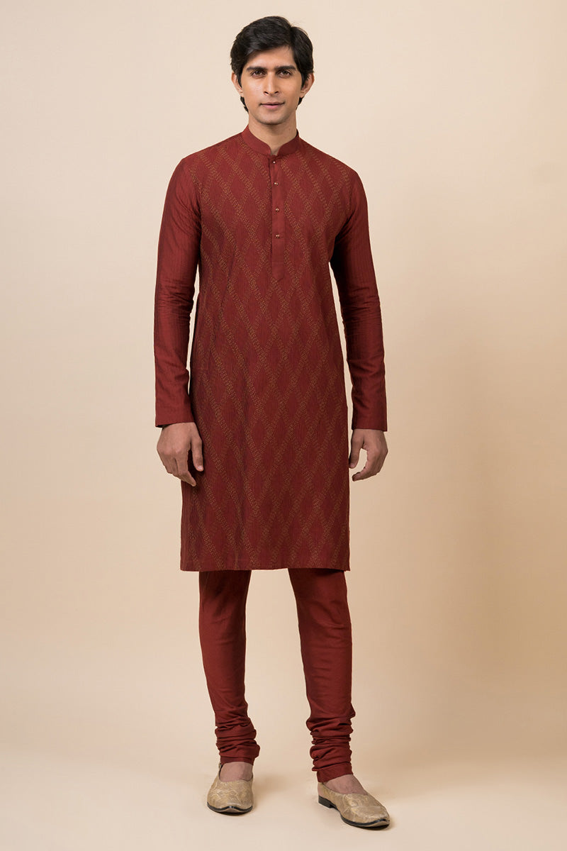 Kurta Set With Texturing Detail