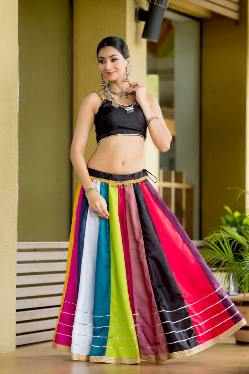 Raas Rani Chaniya Choli | Pure Cotton Gotta With Lace Work