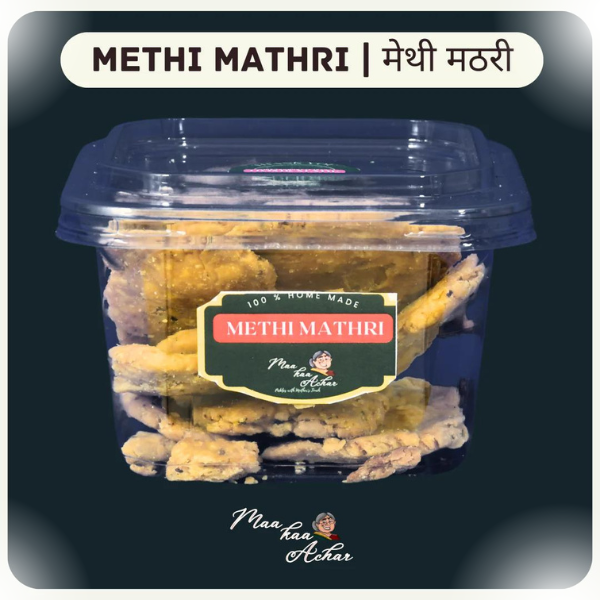 Maa kaa Achar Methi Mathri