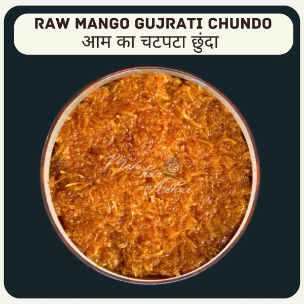 Maa kaa Achar Raw Mango Gujrati Chundo