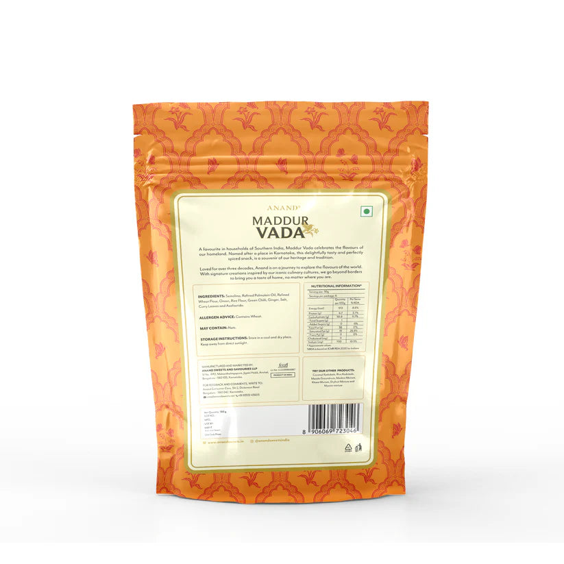 Anand Sweets & Savouries Maddur Vada | 360 gms
