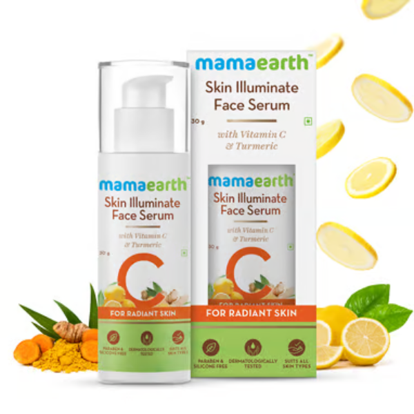 Mamaearth Skin Illuminate Face Serum with Vitamin C