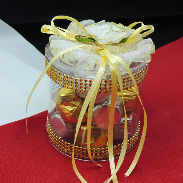 Manak indore Chocolate jar Diwali favour