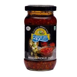 Spyran Retail Mango Pickle Hot 400 gms - India shopping