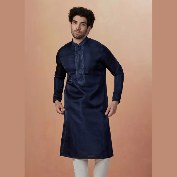 Manyawar Self Booti Kurta Pajama Collection