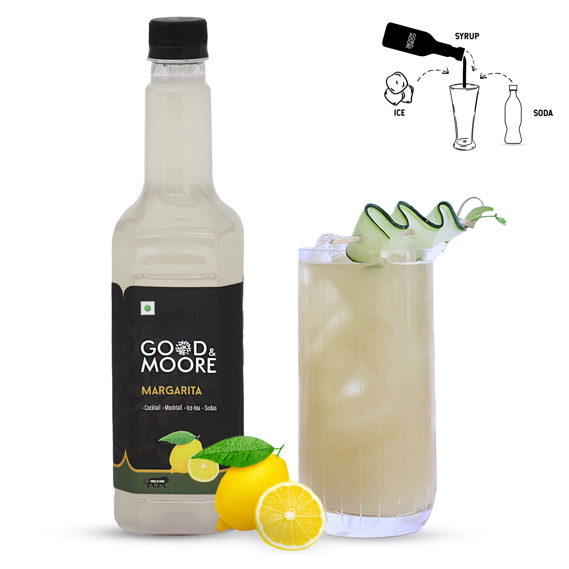 Good & Moore  Margarita Syrup | 250 ML | 750 ML