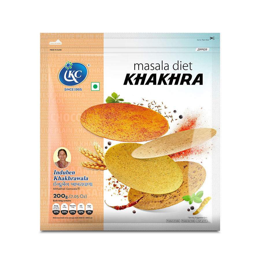 Induben Khakhrawala Masala Diet Khakhra 400 gms