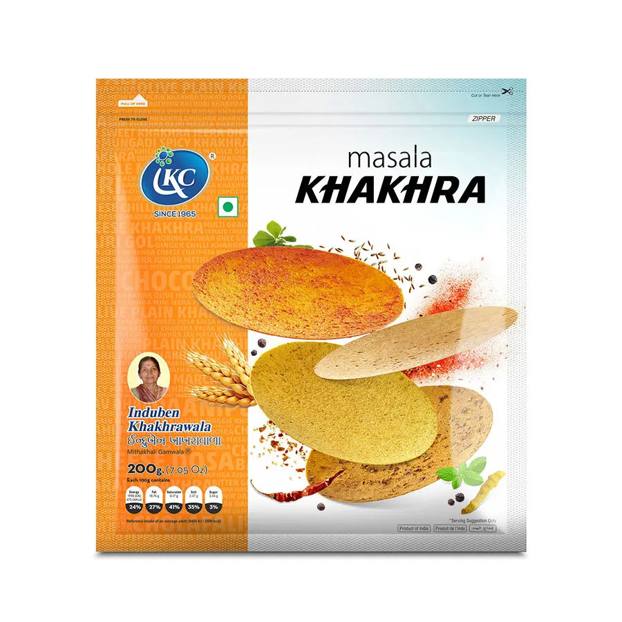 Induben Khakhrawala Masala Khakhra 400 gms