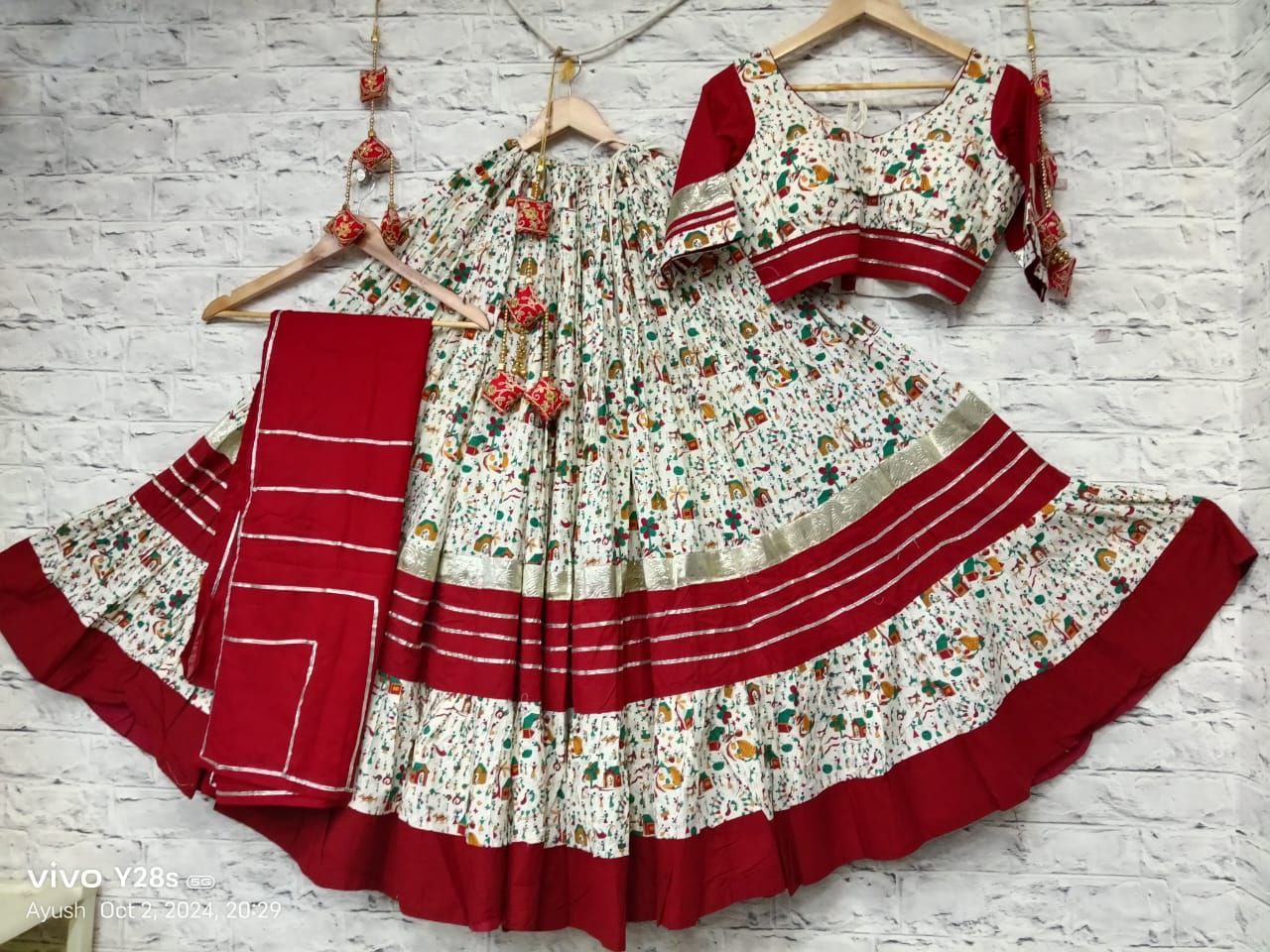 Reyon Cotton Eplic Chaniya Choli | Ready To Wear