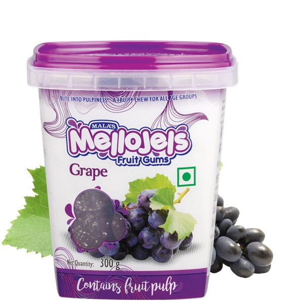 Mellojels Grape Tub - 300 gms