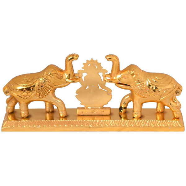 Chandan Roli Kumkum Chawal Box with Lakshmi Double Sindoor Dani | Set of 2