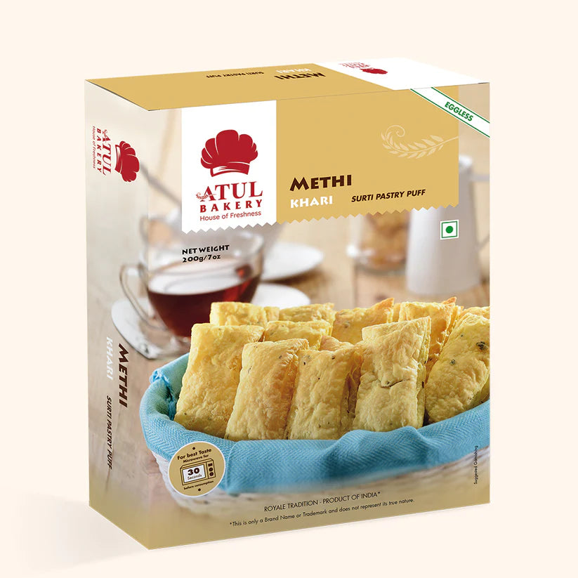 Atul Bakery Methi Khari | 200 gms
