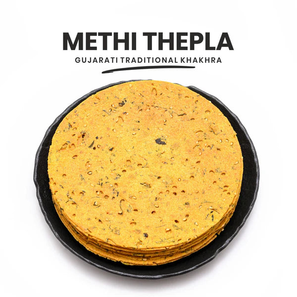 Stuti Wheat Methi Thepla Khakhara | 200 gms