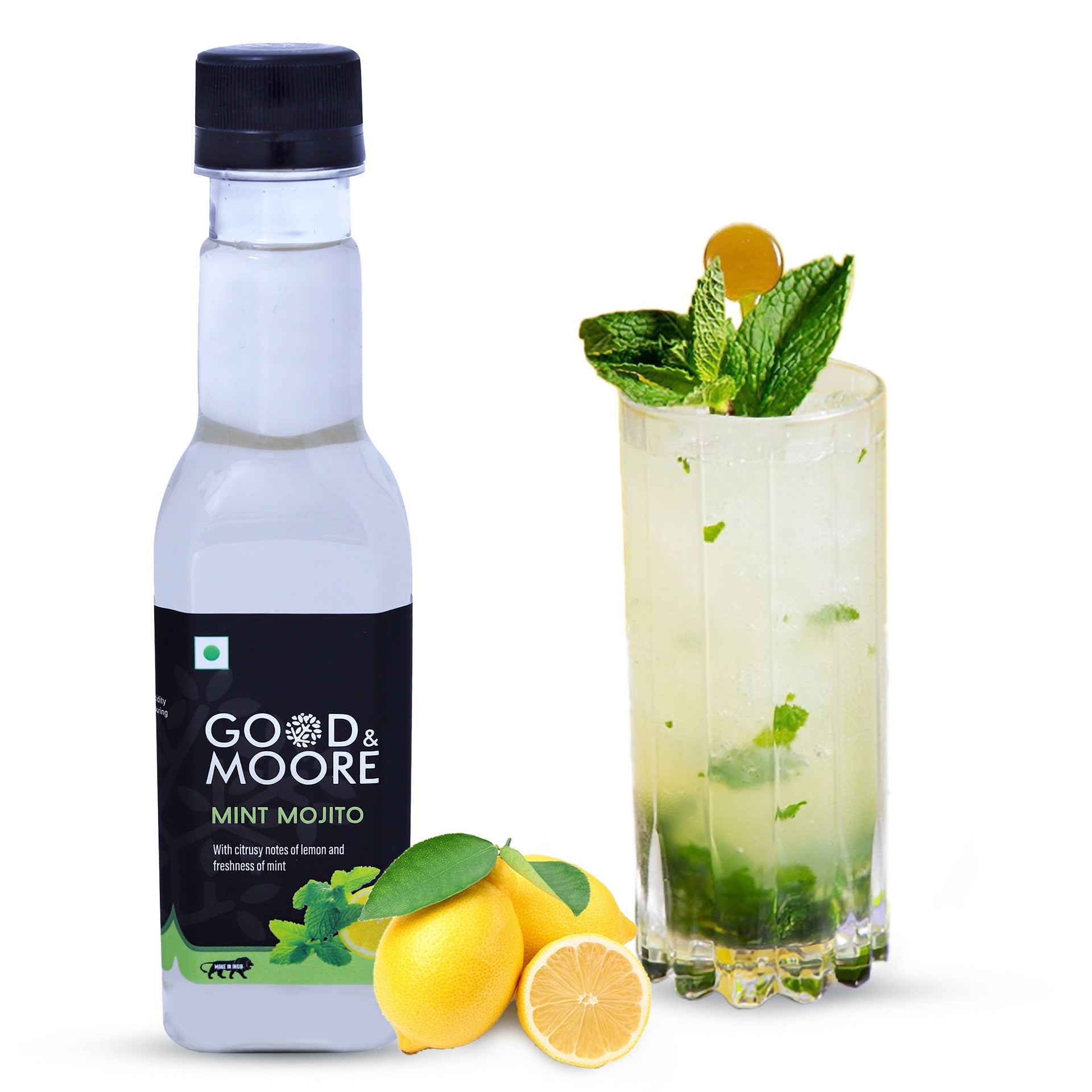 Good & Moore  Mint Mojito Syrup | 250 ML | 750 ML