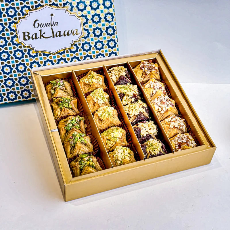 Gwalia Sweets Assorted Boukaj Baklawa Box 500 gms