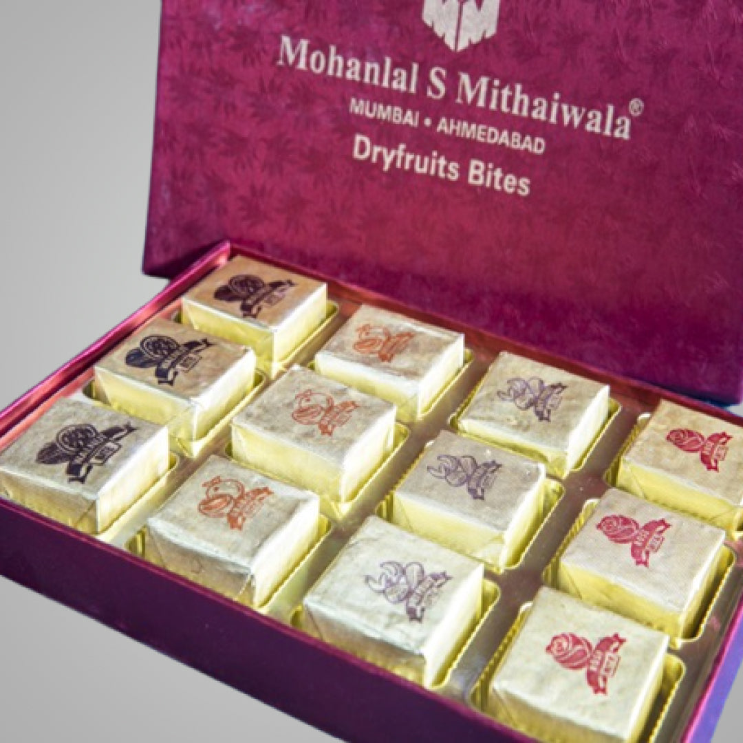 Mohanlal's Mithaiwala Dry Fruit Bites - A Nutty Delight