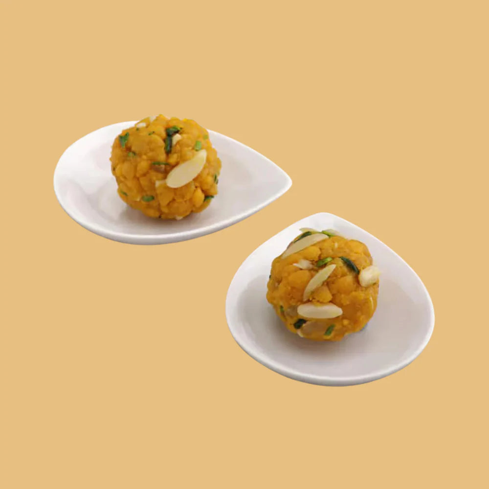 Agra Sweets Banjara Mota Boondi Dry Fruit Laddu | 500 gms