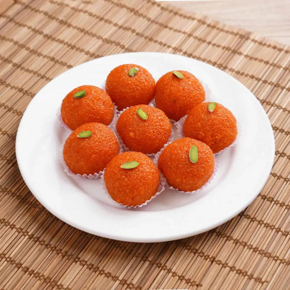 Agra Sweets Banjara Motichur Laddu | 500 gms