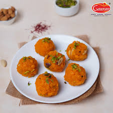 Gaurav Sweets Motichoor Laddoo  - 500 Gms