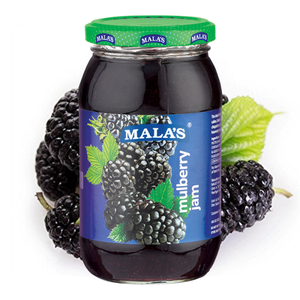 Mulberry Jam 500gm Glass Bottle