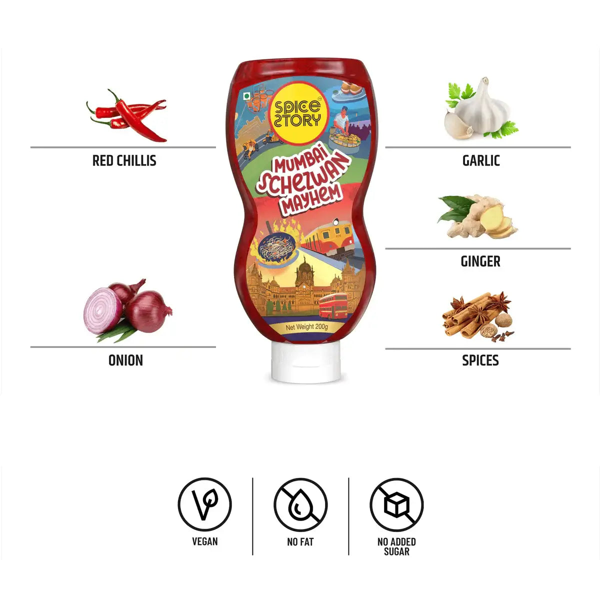 Spice Story World Mumbai Schezwan Mayhem - 200 gms