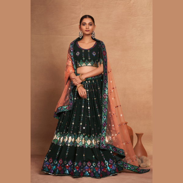 New Gorgeous beautiful Lehenga | Ready To Wear - India shopping