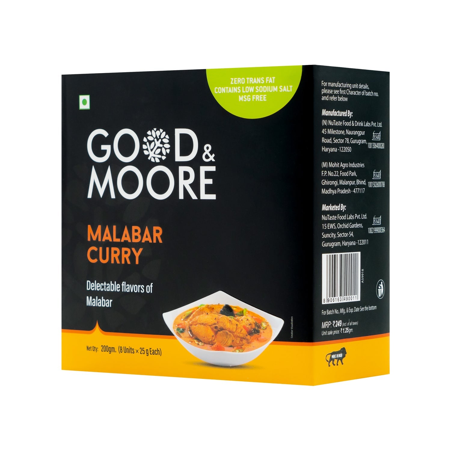 Good & Moore Malabar Curry Pre-mix | 200 gms