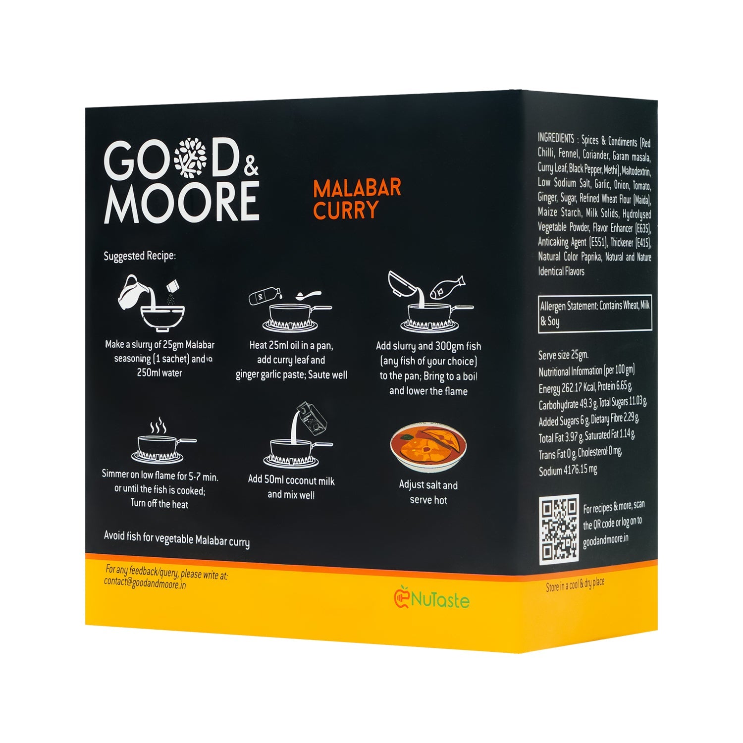 Good & Moore Malabar Curry Pre-mix | 200 gms