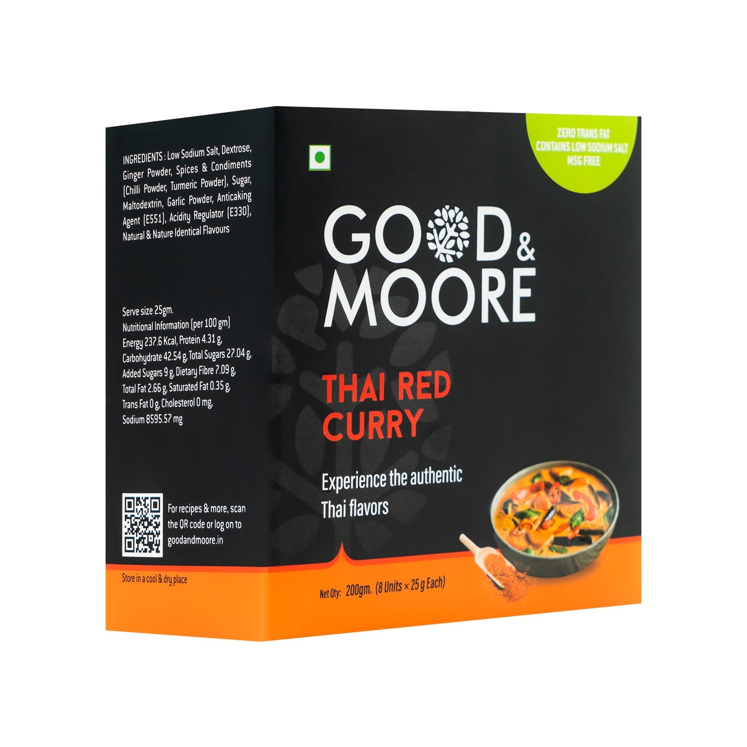 Good & Moore Thai Red Curry Pre-mix | 200 gms