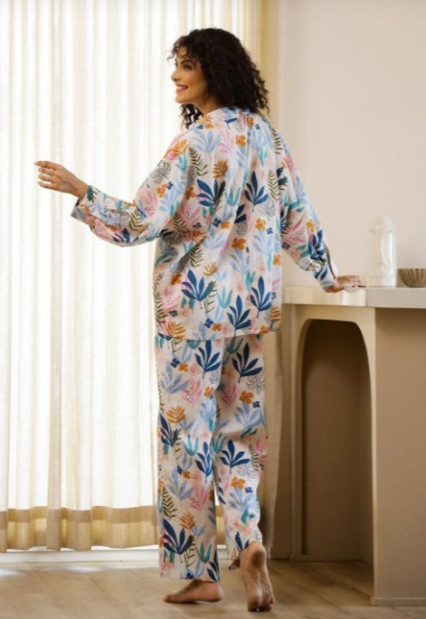Latest Women Printed Night suit | Ready to Wear