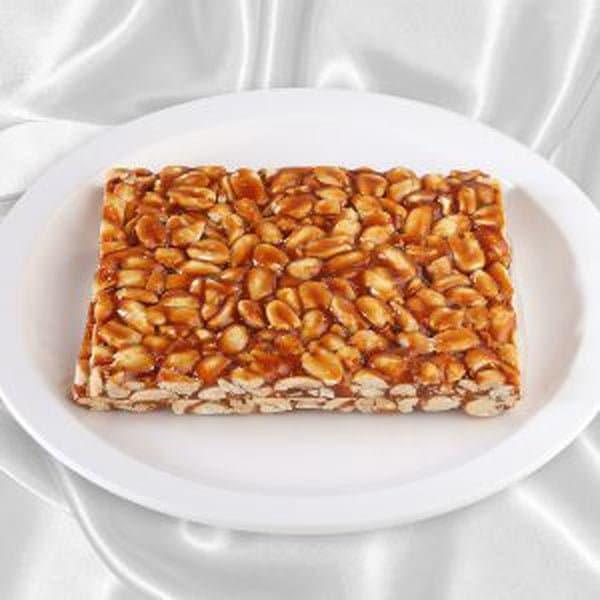 Om Namkeen Groundnut Chikki