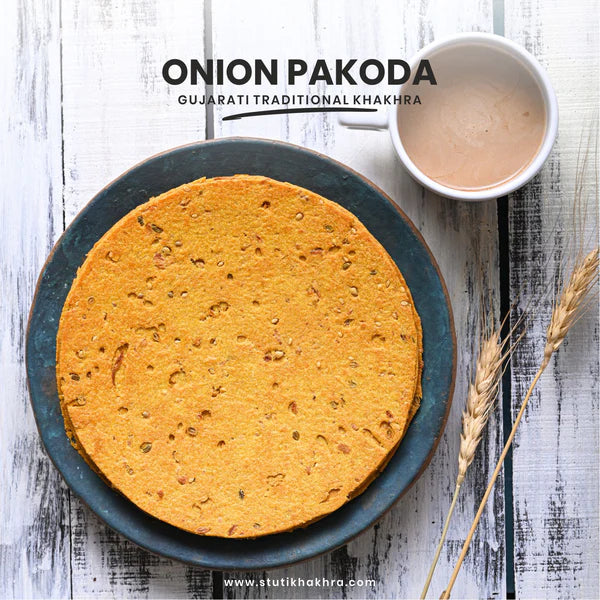 Stuti Wheat Onion Pakoda Khakhara | 200 gms