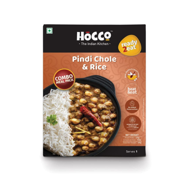 HoccoReady to Eat | Pindi Chole & Rice - 300 gms