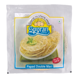 Spyran Retail Papad Doublemari 250 gms - India shopping