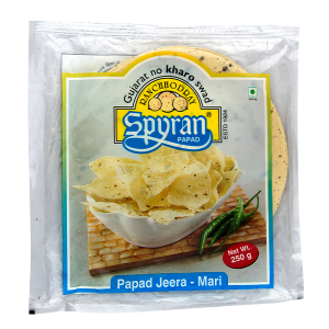 Spyran Retail Papad Jeeramari 250 gms - India shopping