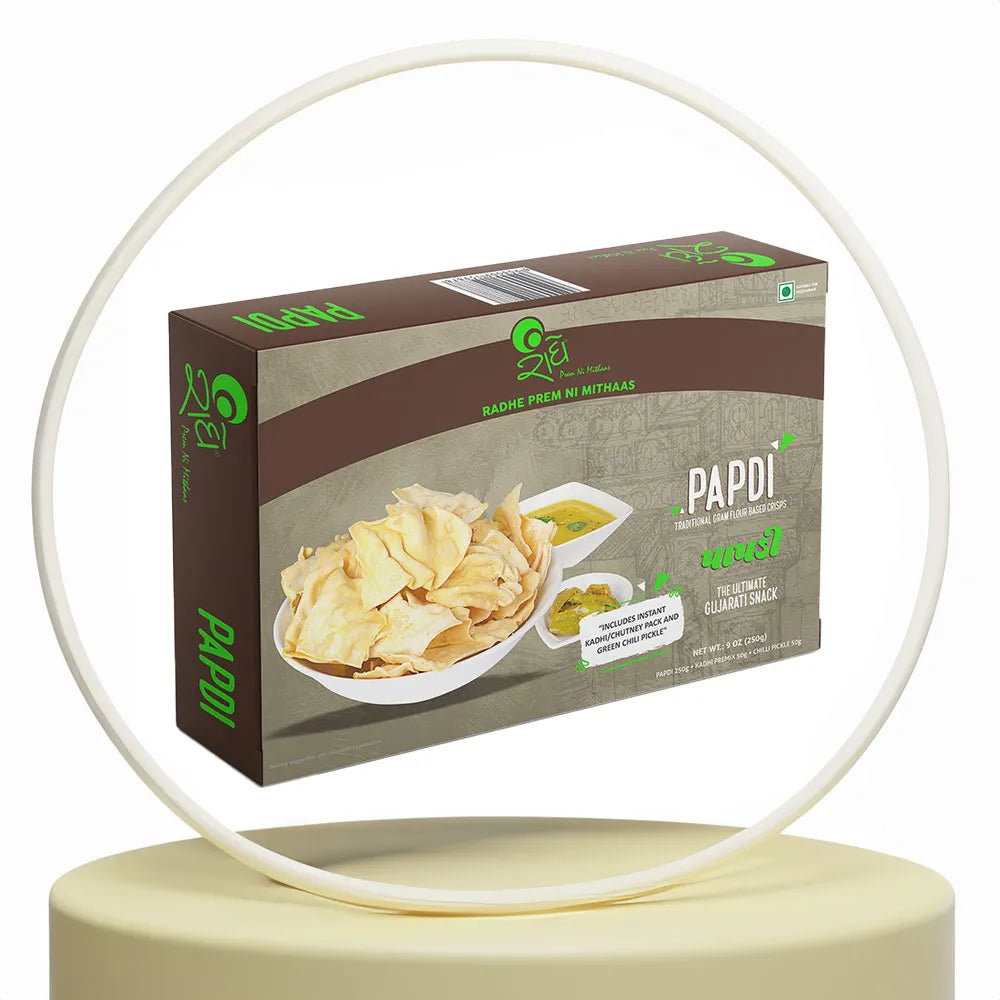 Radhe Prem Ki Mithaas Plain Papdi - 500 gms