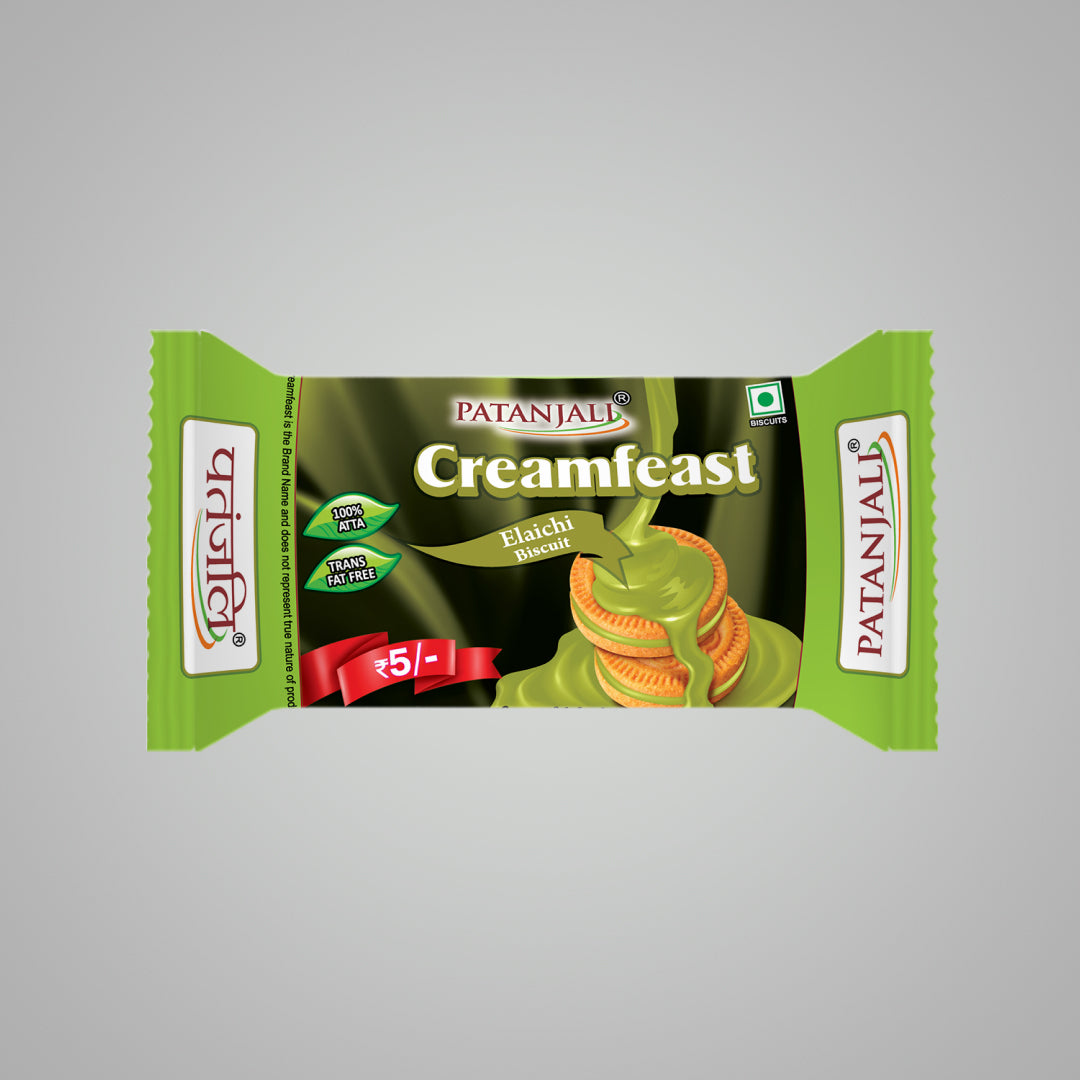 Patanjali Creamfeast Elaichi Biscuit