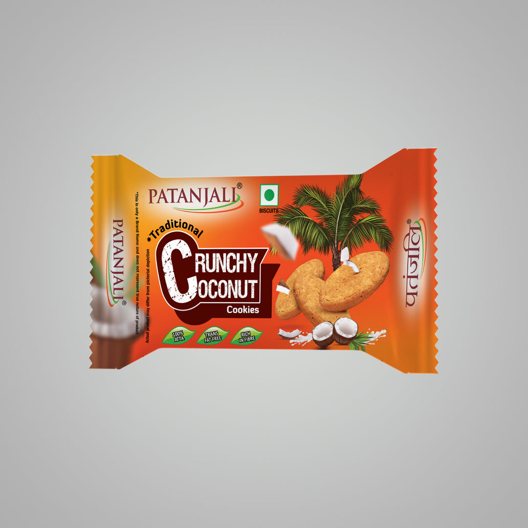 Patanjali Crunchy Coconut Cookies