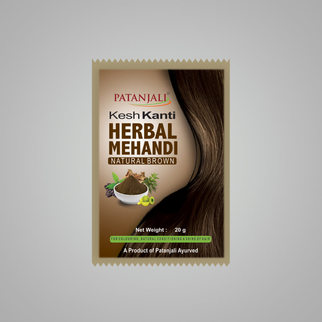 Patanjali Kesh Kanti Herbal Mehandi (Natural Brown)