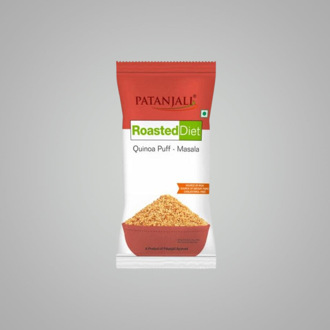 Patanjali Roasted Diet-quinoa-Puff- masala