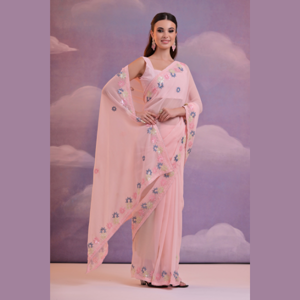 Beautiful Regal Radiance Saree | Ready To Wear